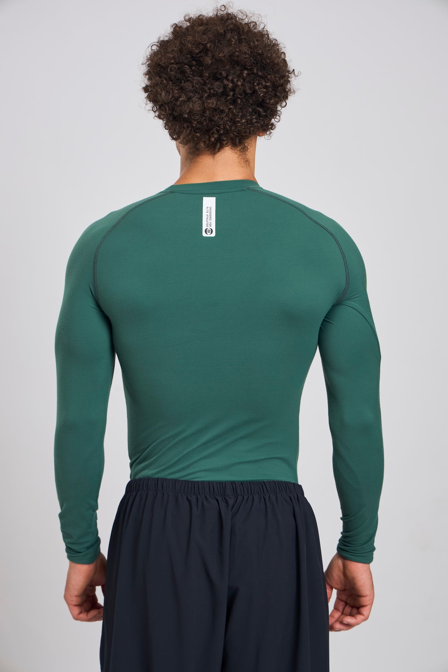 Bout Compression Full Sleeve Tee - Teal Olive