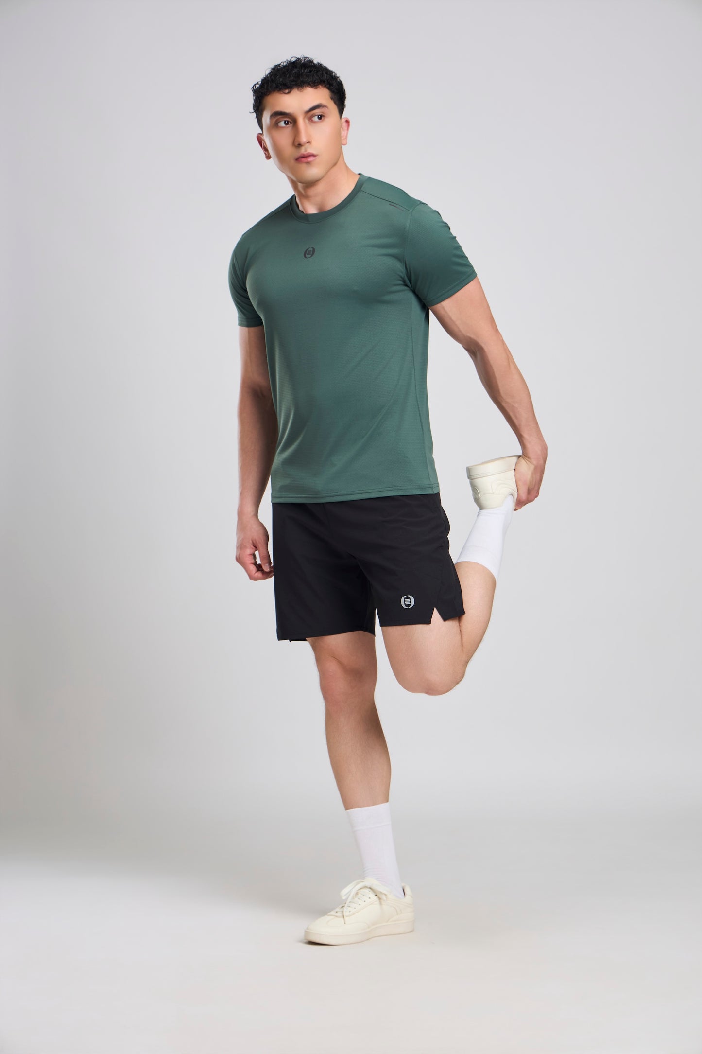 Bout Textured T-Shirt - Forest Green