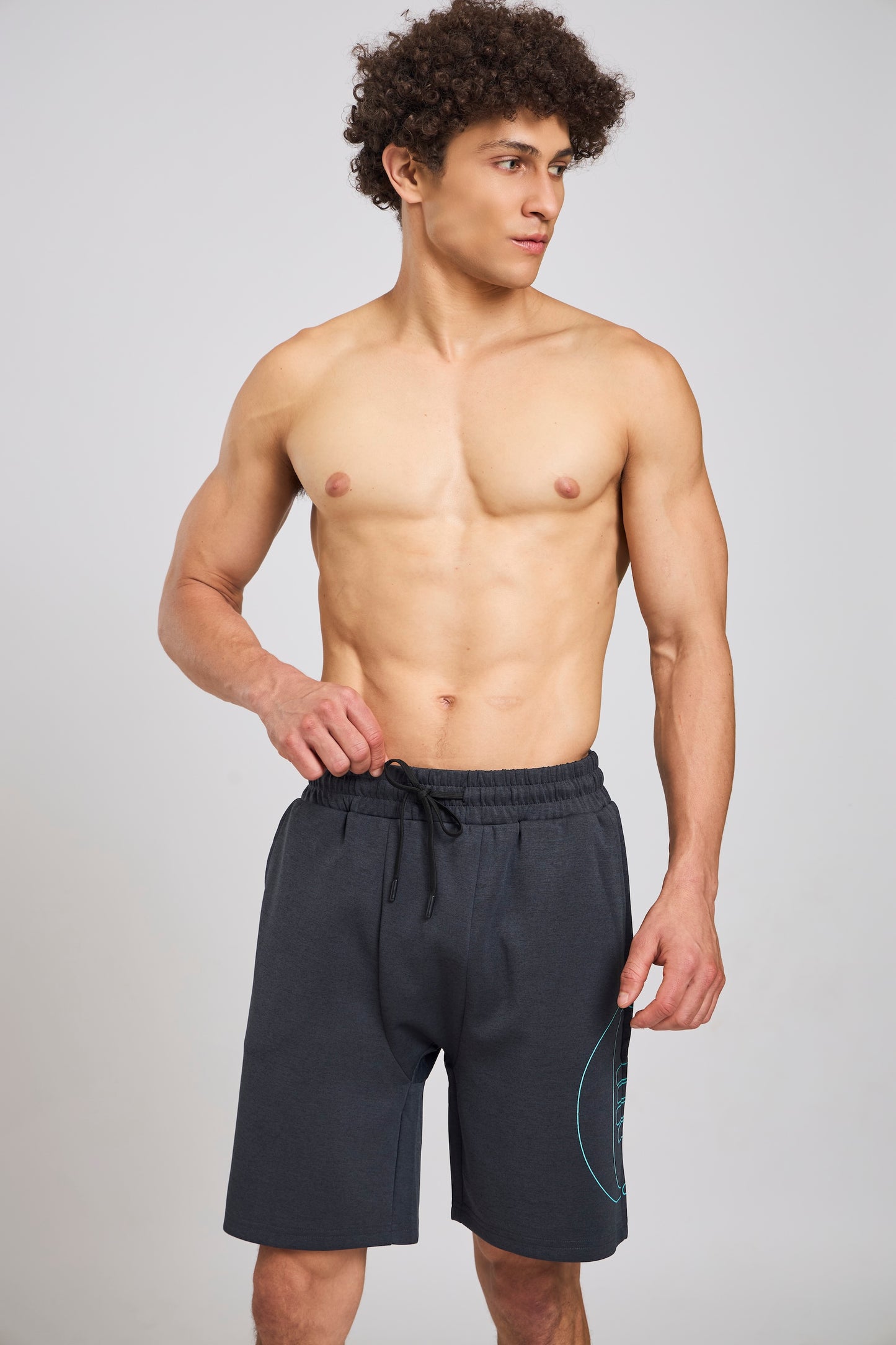 Bout Leisure Performance Shorts - Dark Grey