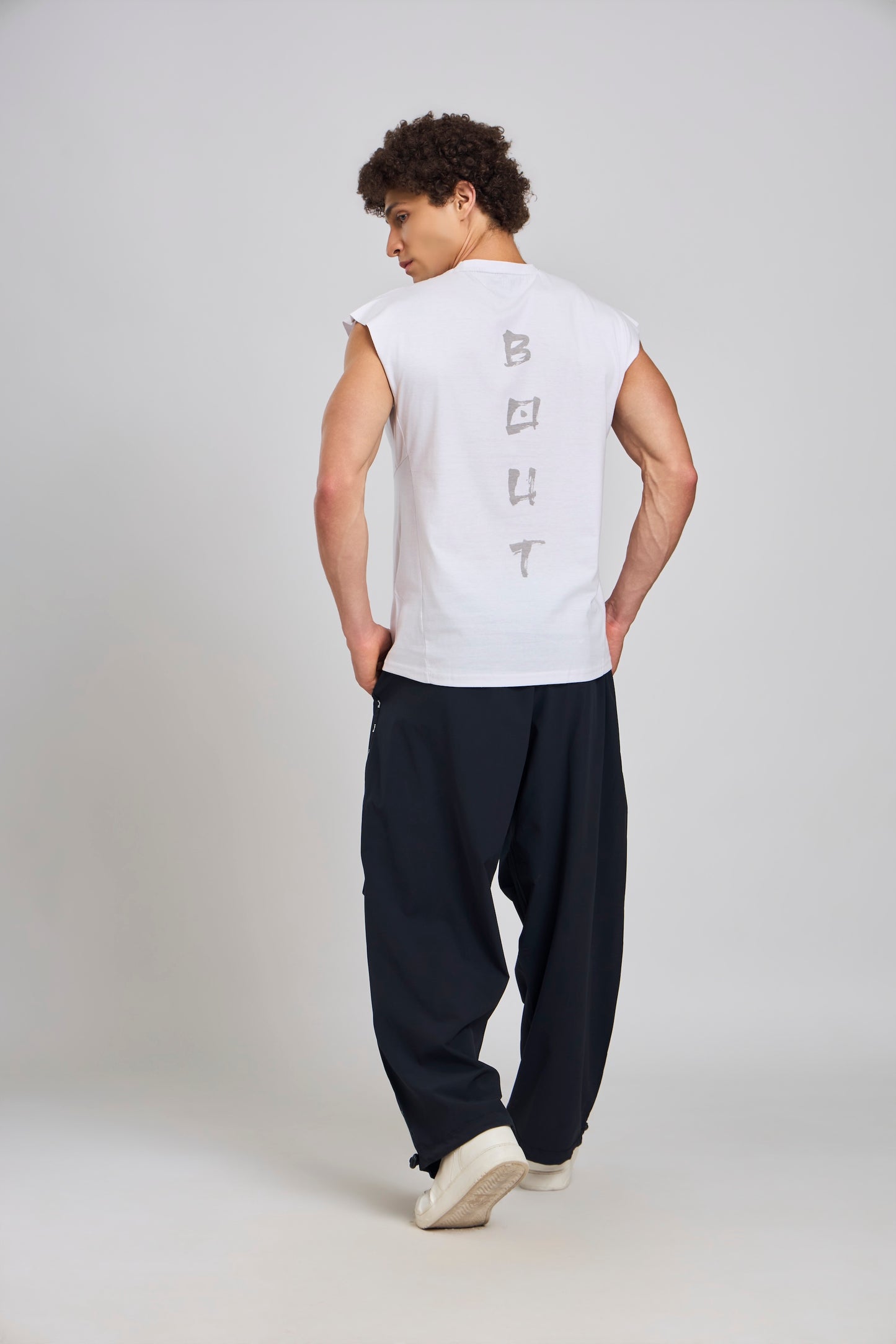 Bout Muscle Tank - White