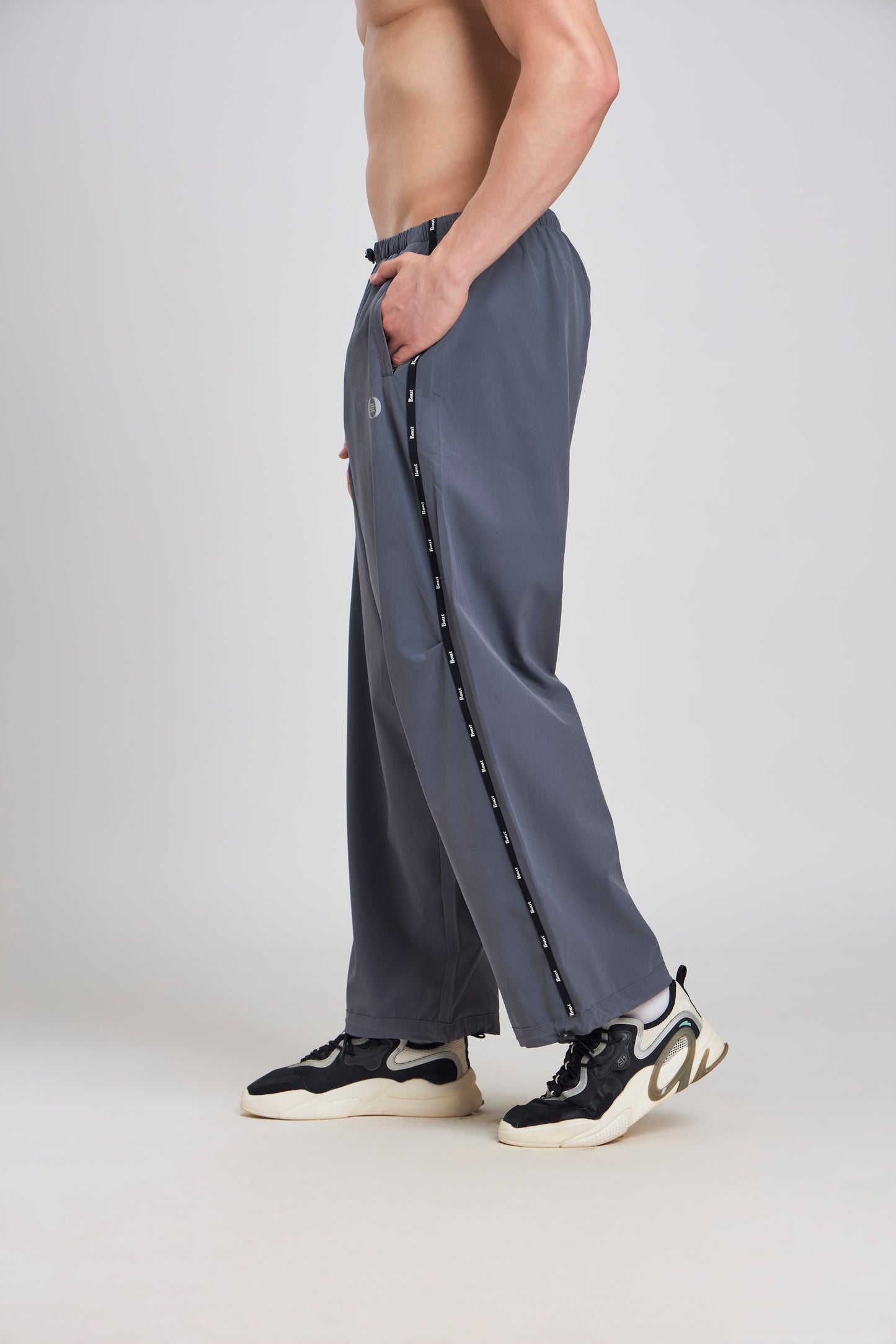 Bout Baggy Fit Training Pants - Dark Grey