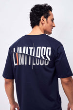 Bout Limitless Graphic Tee- Navy Blue