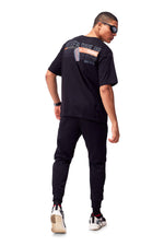 Bout Never Give Up Graphic Tee- Black