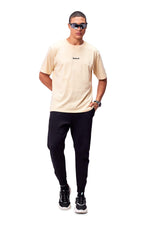 Bout Never Give Up Graphic Tee- Yellow