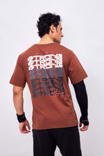 Bout Stay Strong Graphic Tee - Brown
