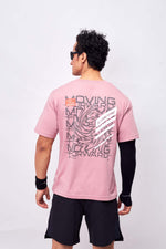 Bout Stay Strong Classic Graphic Tee - Pink