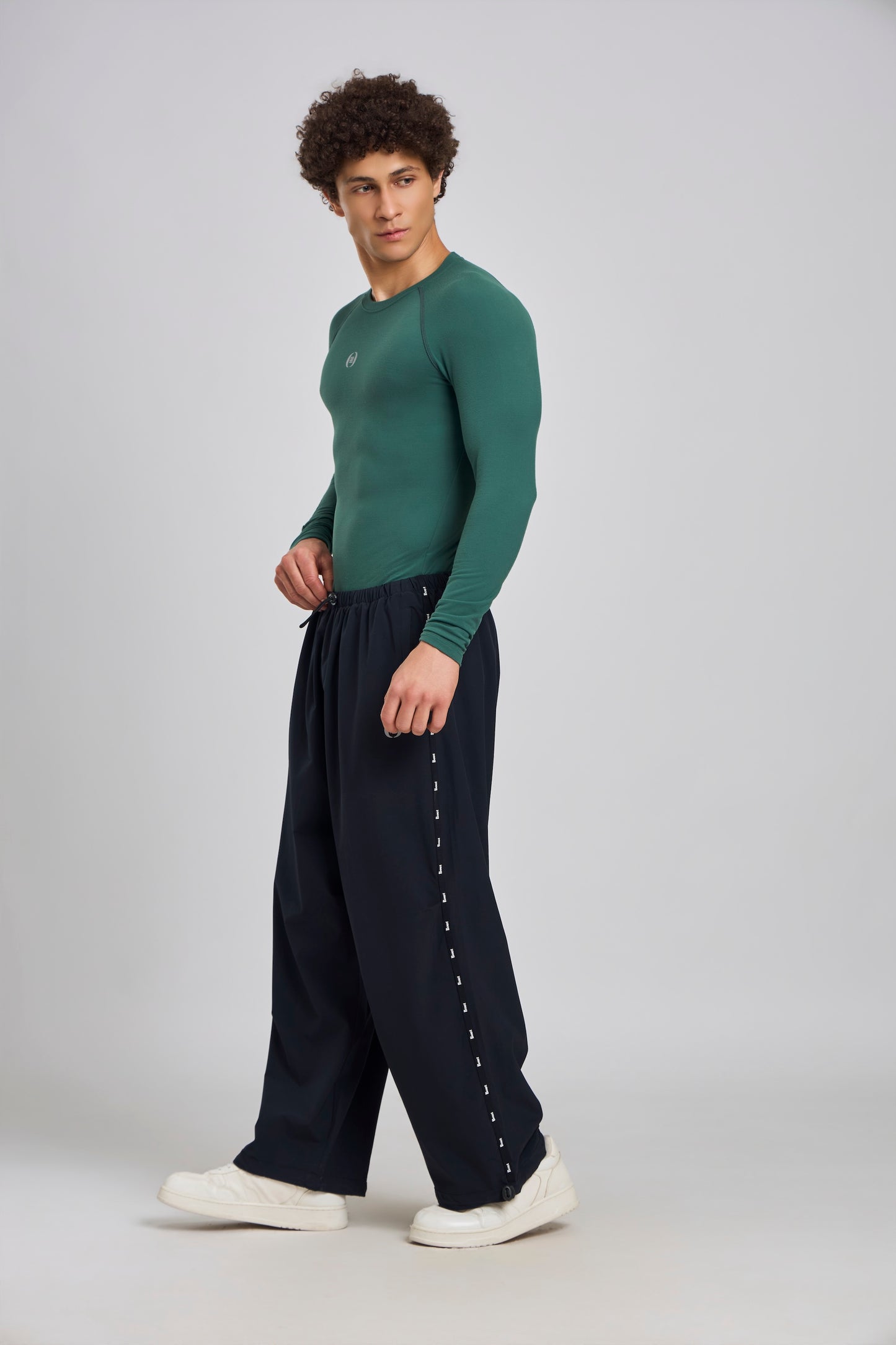 Bout Compression Full Sleeve Tee - Teal Olive
