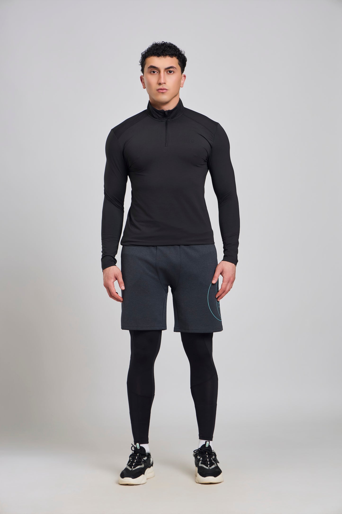 Bout Half Zipper Pullover - Black