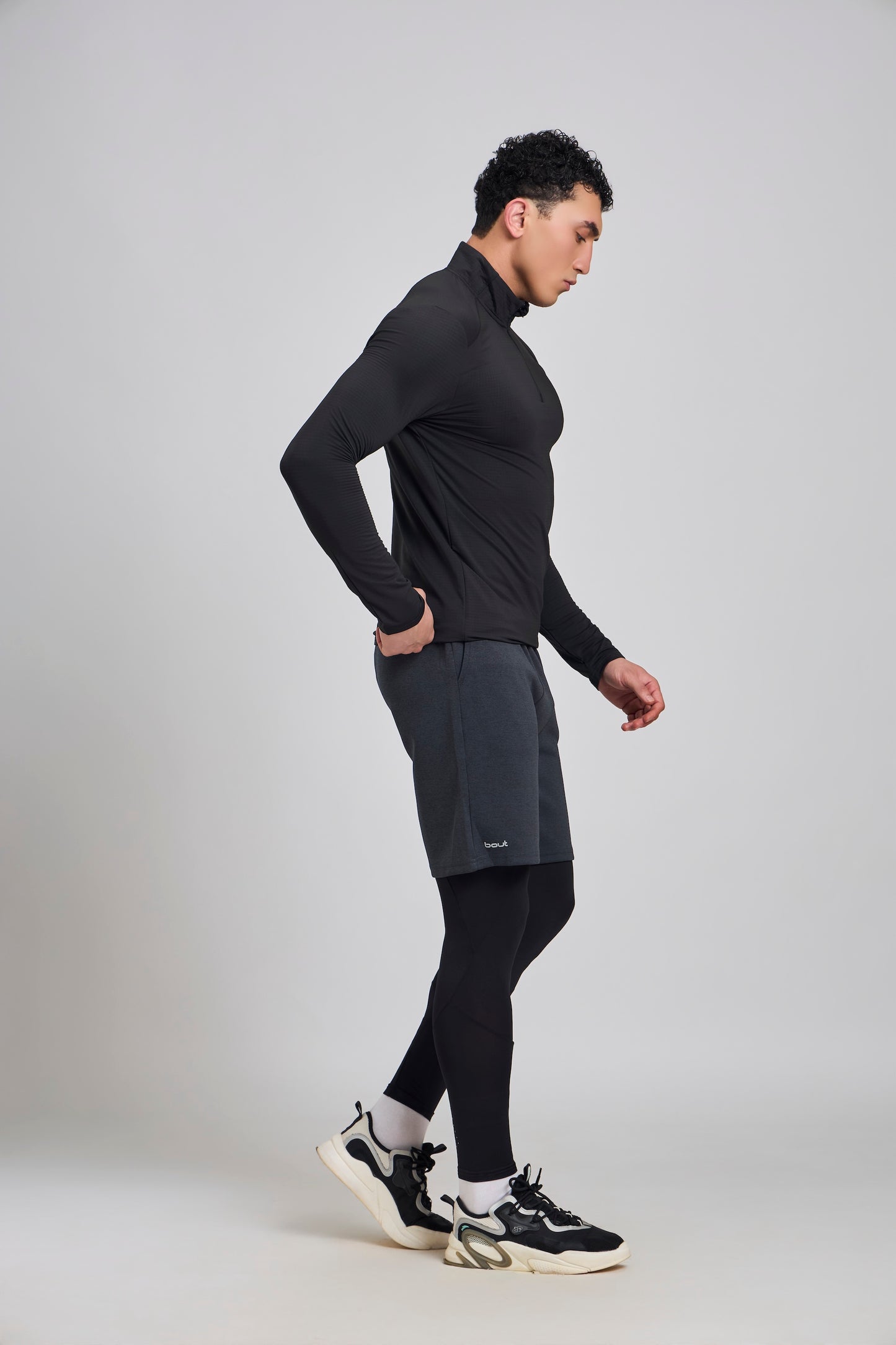 Bout Half Zipper Pullover - Black
