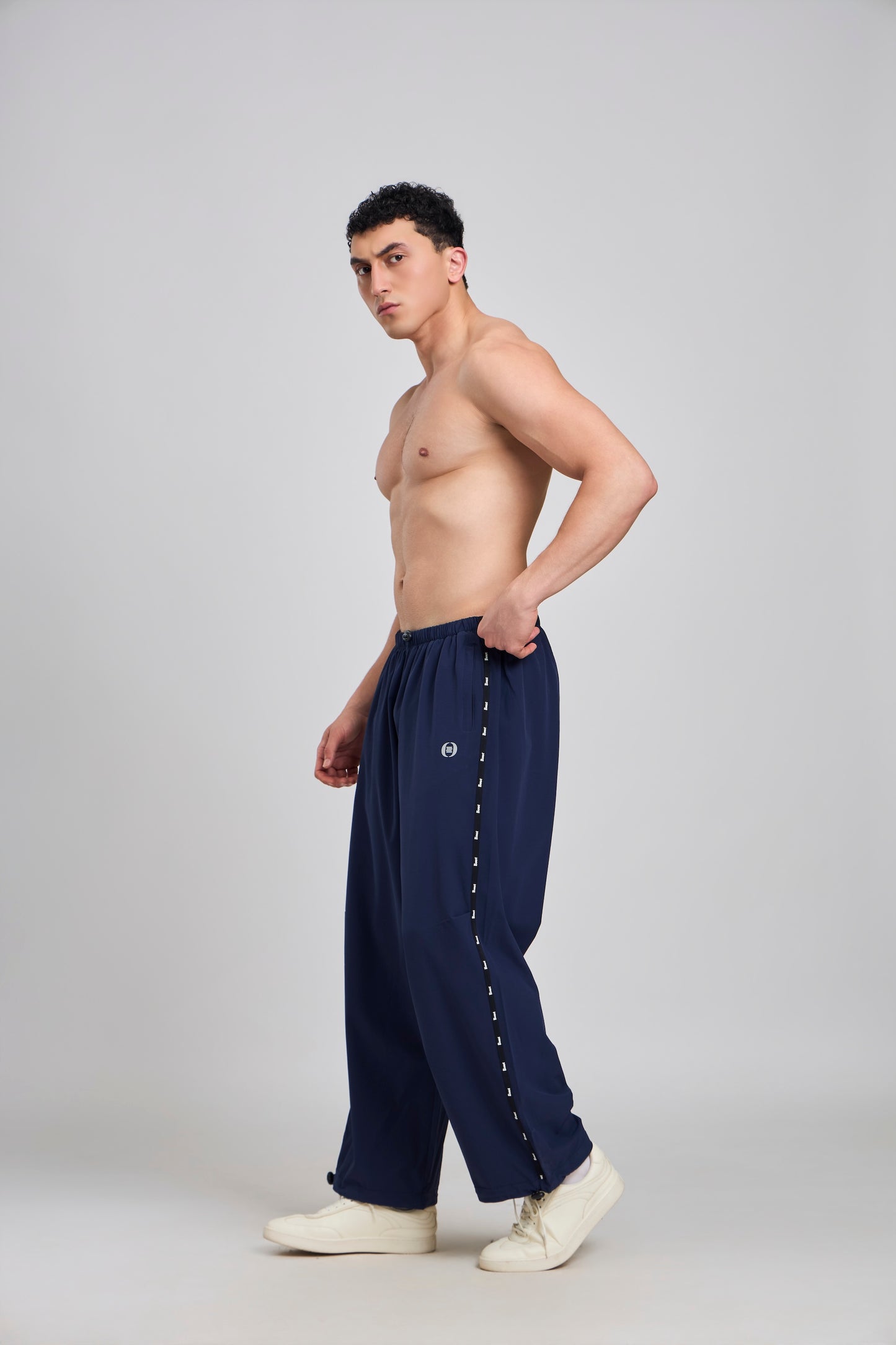 Bout Baggy Fit Training Pants - Navy Blue