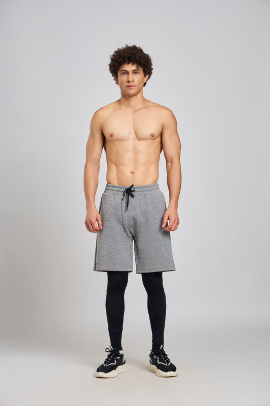 Bout Duo Shorts - Light Grey