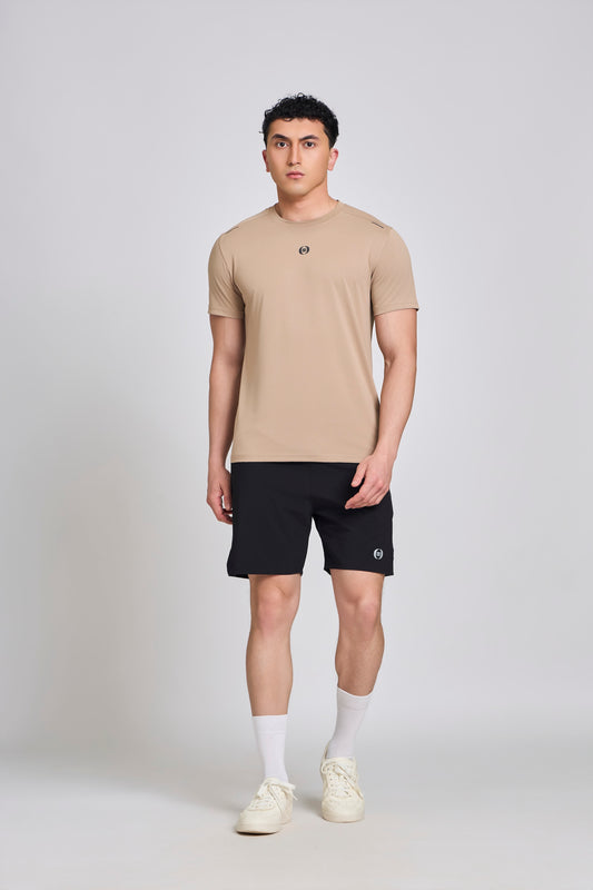 Bout Textured T-Shirt - Tan