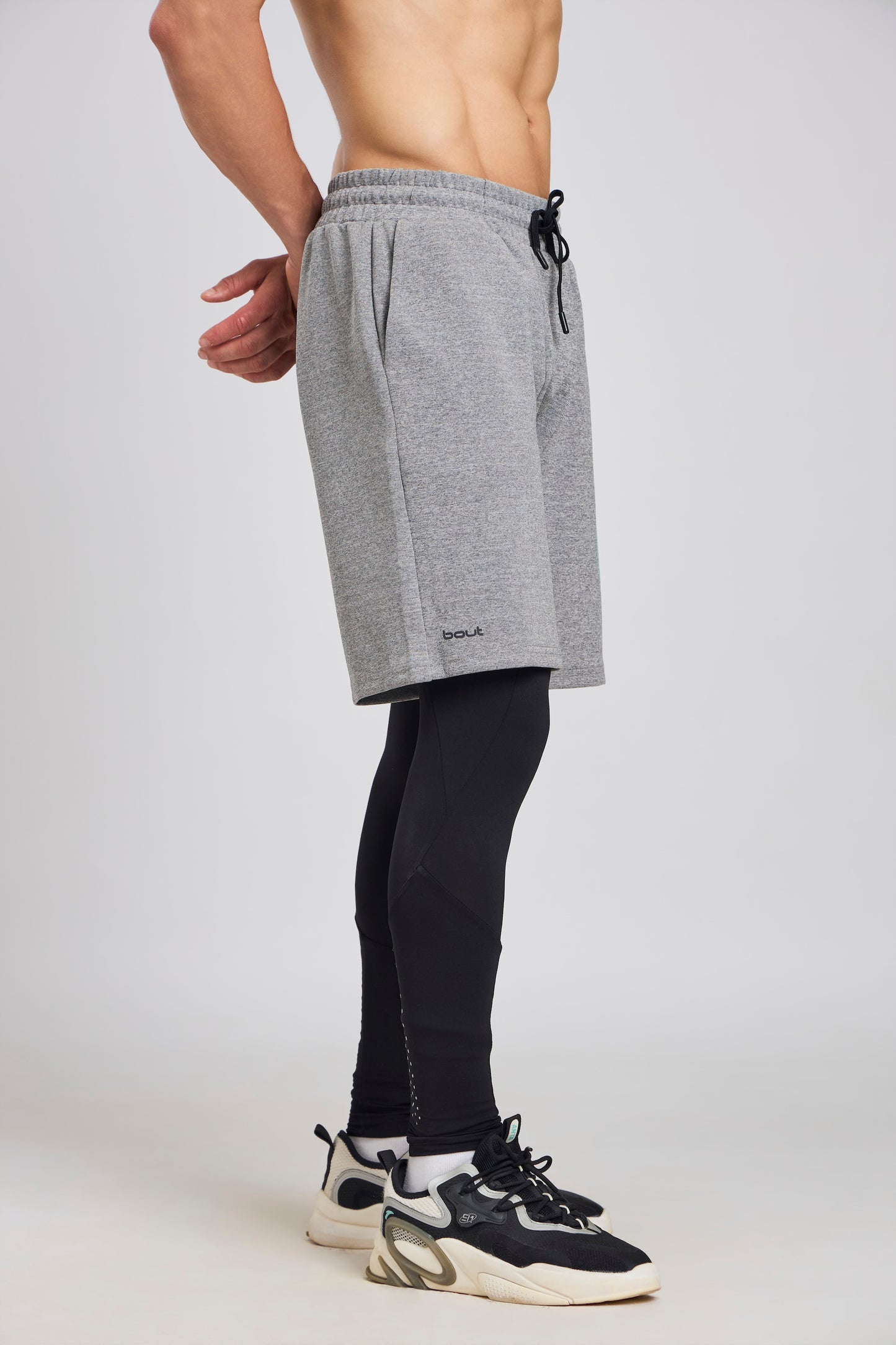 Bout Duo Shorts - Light Grey