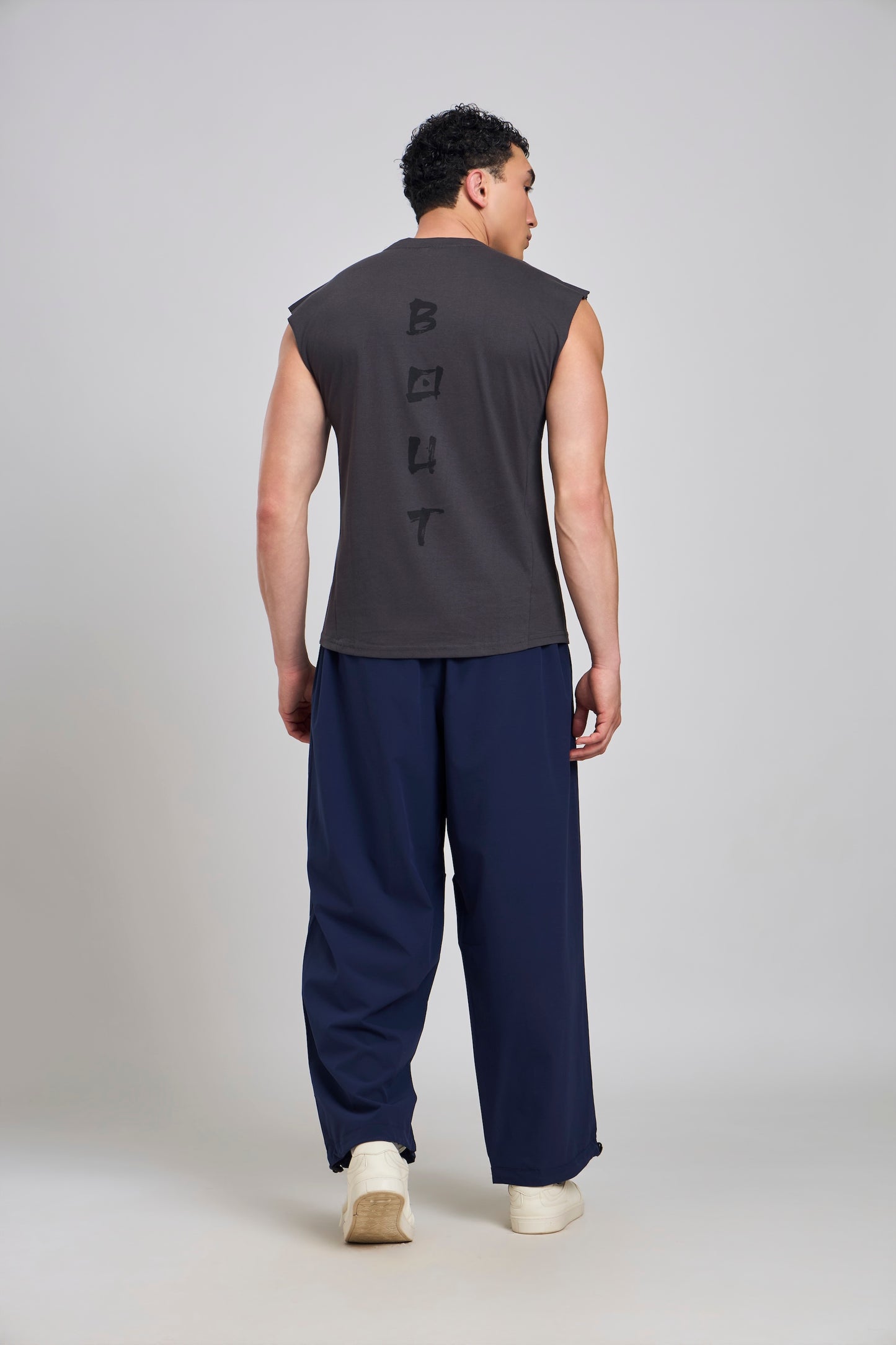 Bout Muscle Tank - Charcoal Grey