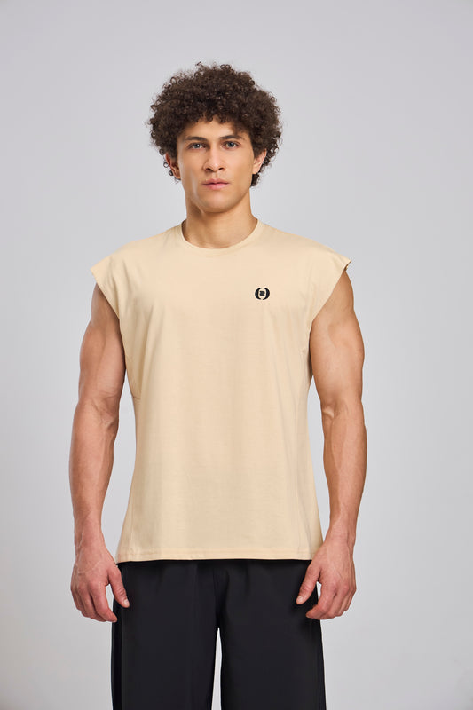 Bout Muscle Tank - Cream