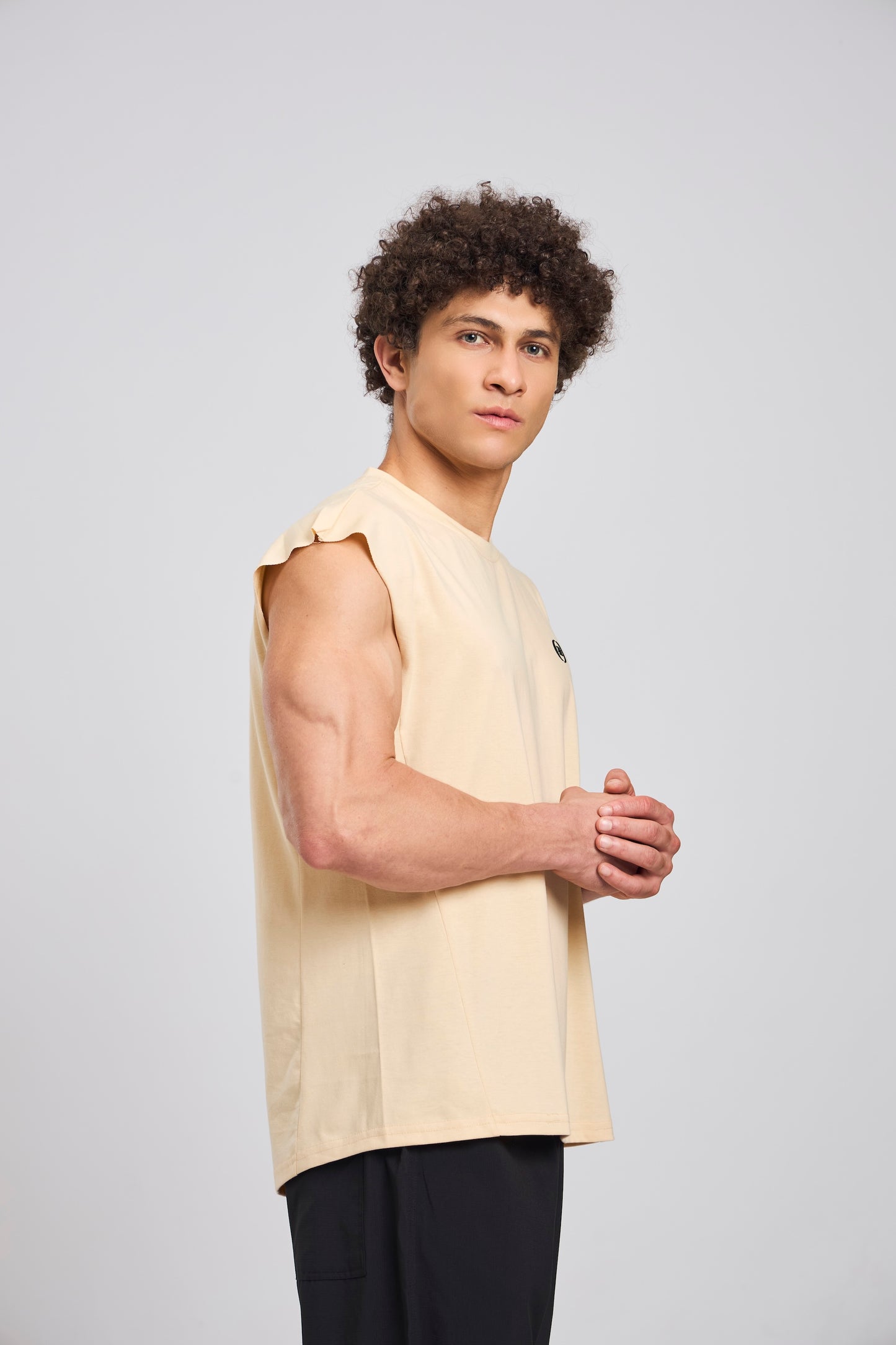 Bout Muscle Tank - Cream