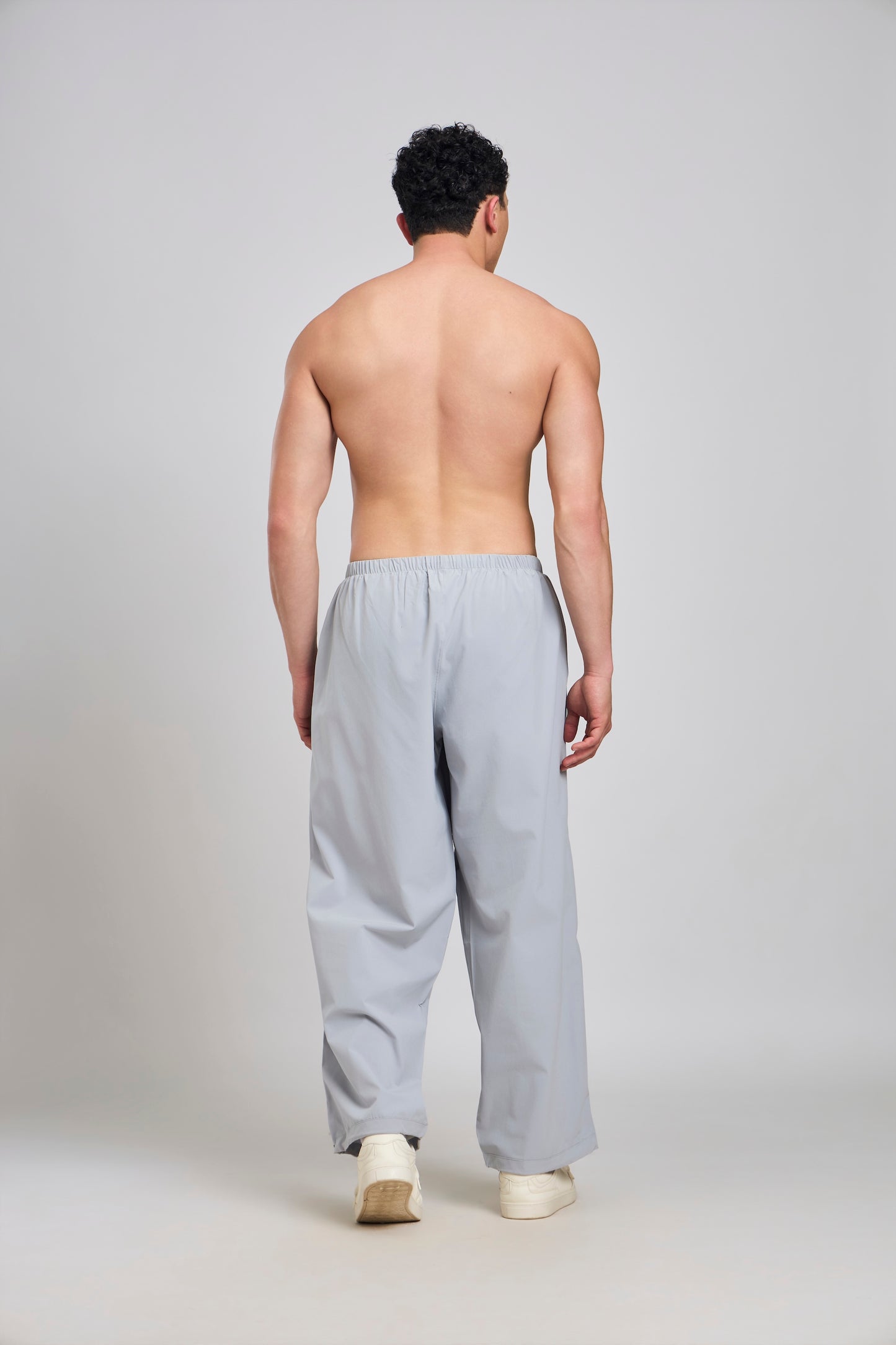 Bout Baggy Fit Training Pants - Light Grey