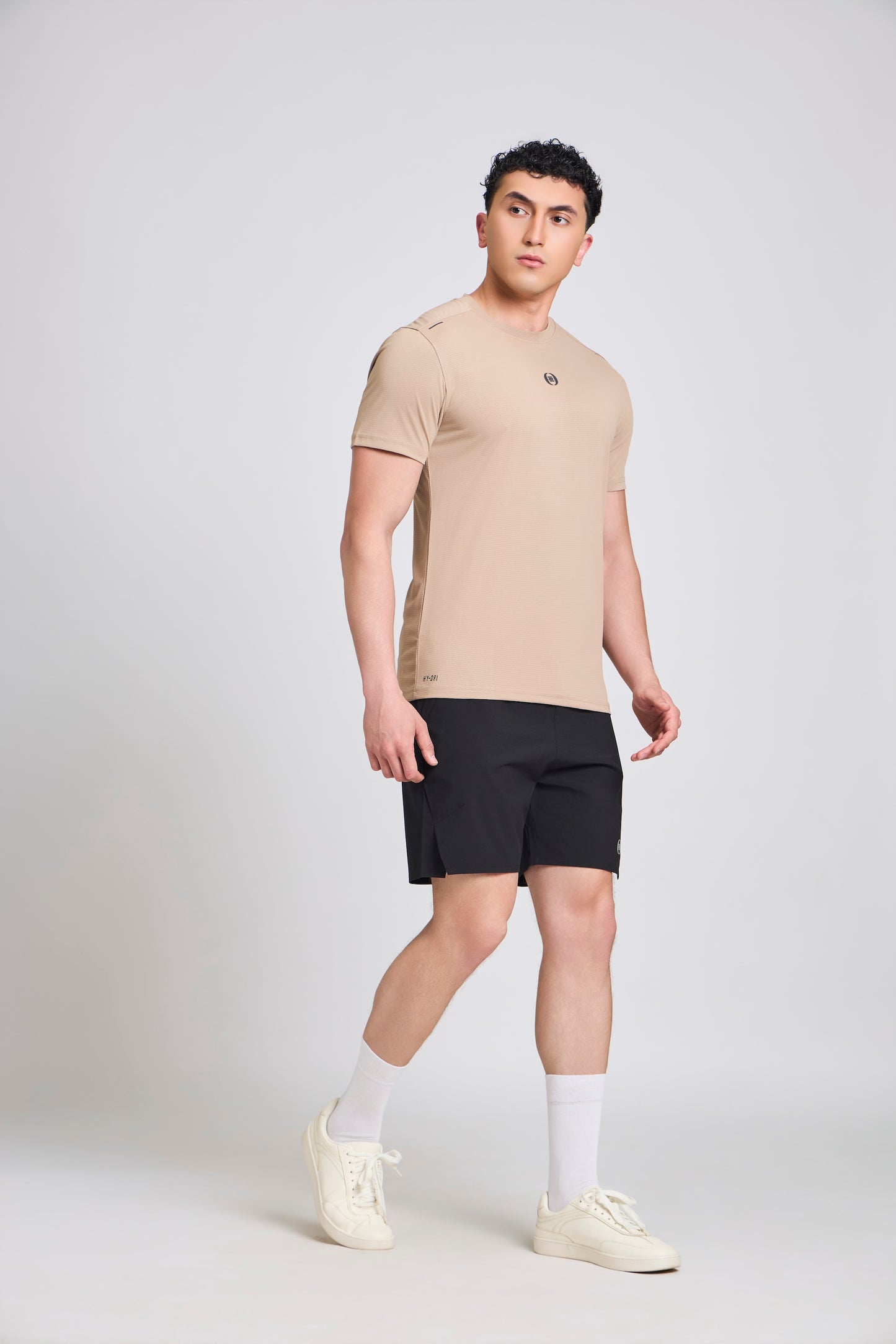 Bout Textured T-Shirt - Tan