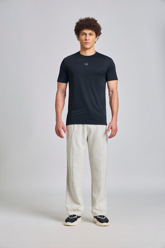 Bout Textured T-Shirt - Black