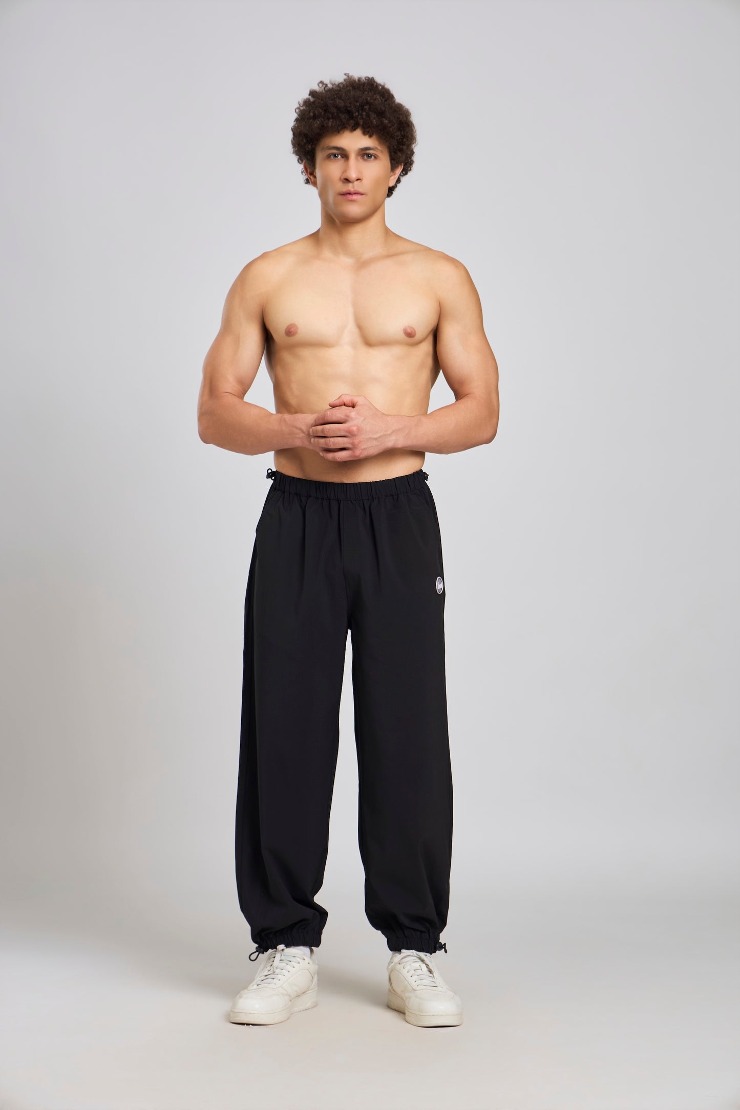 Bout Textured Harem Tracks - Black