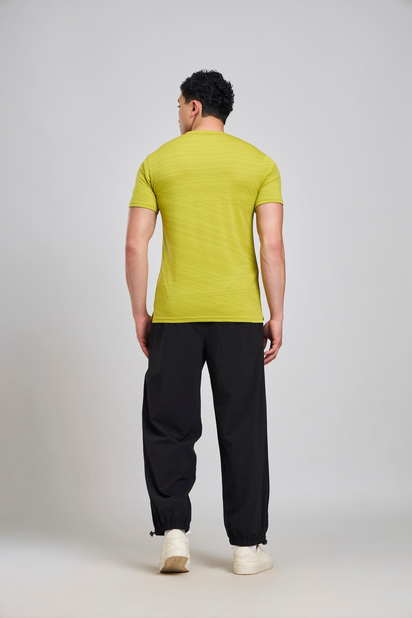 Bout Printed Active Tee - Lime Green