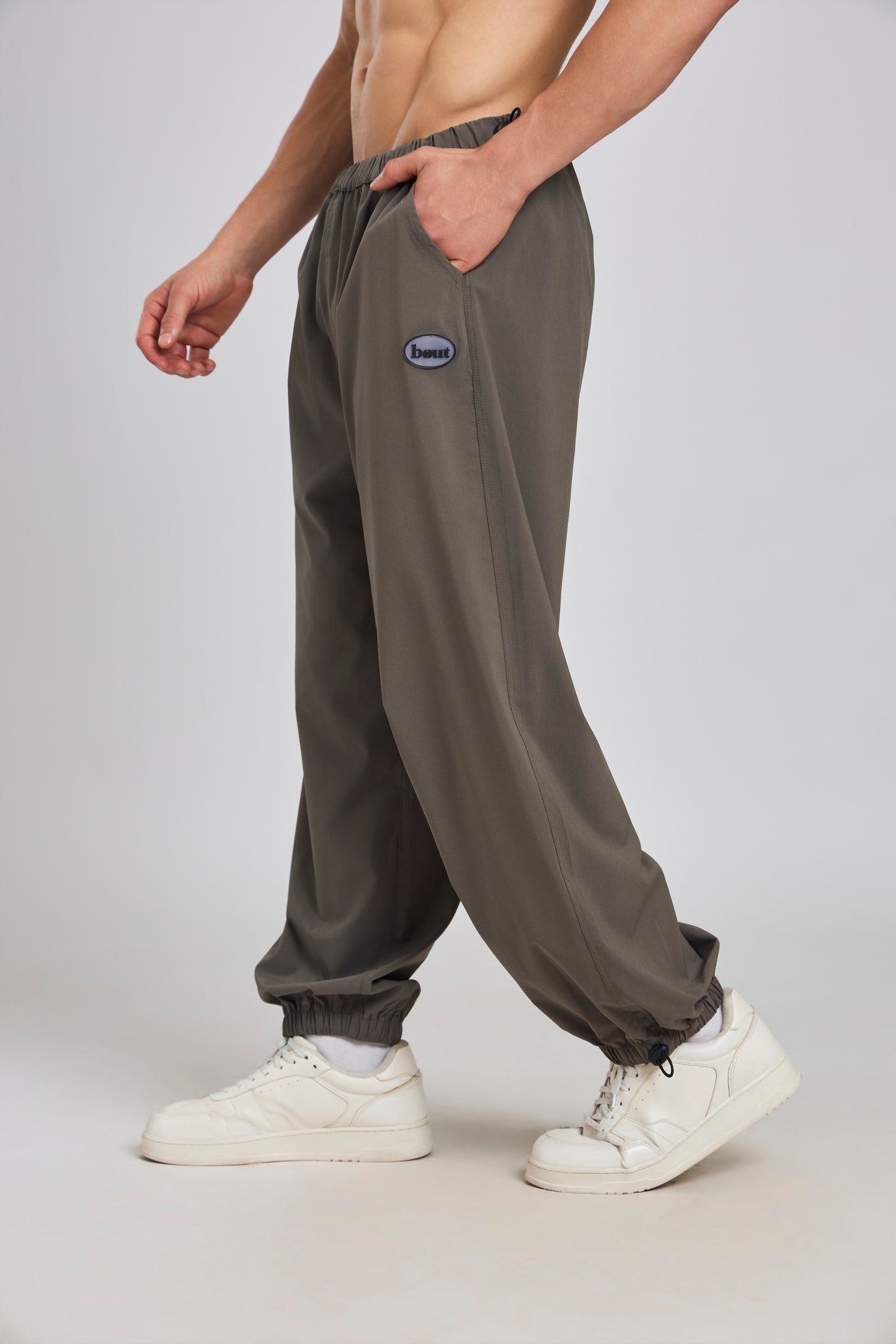 Bout Textured Harem Tracks - Earth Brown