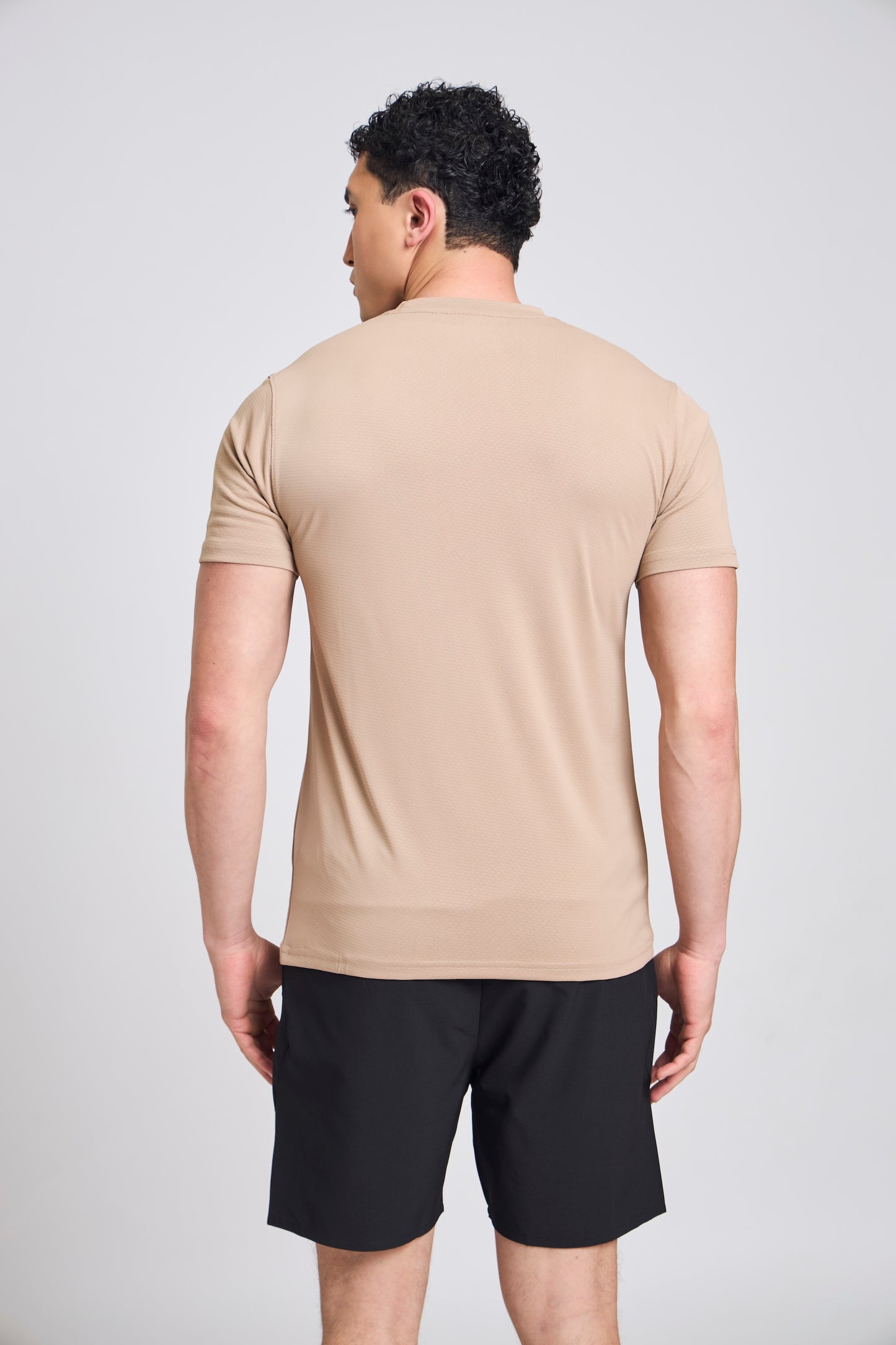Bout Textured T-Shirt - Tan