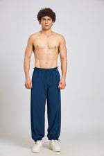 Bout Textured Harem Tracks - Navy Blue