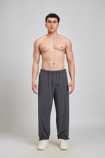 Bout Textured Harem Tracks - Charcoal Grey