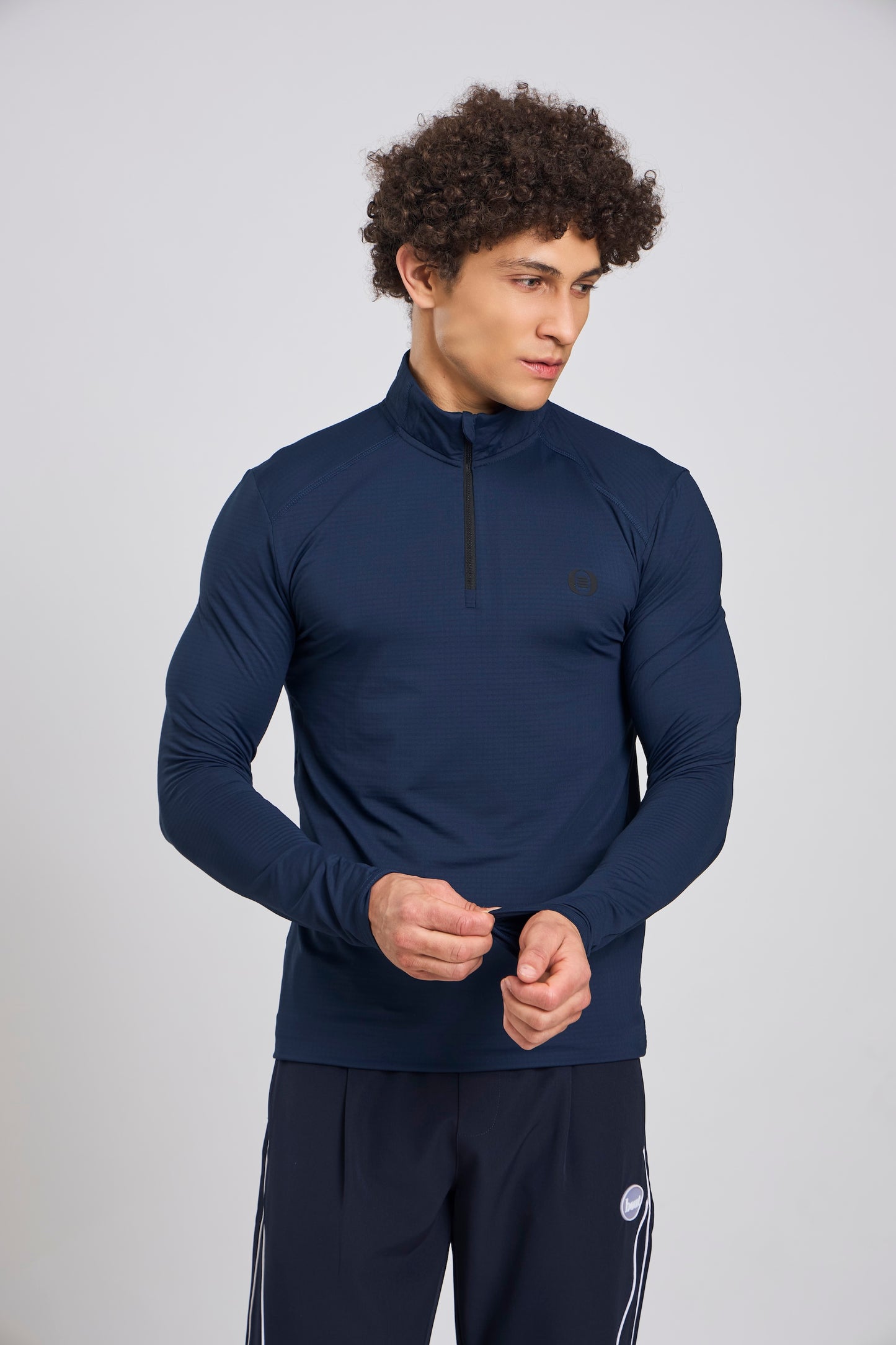 Bout Half Zipper Pullover - Navy Blue
