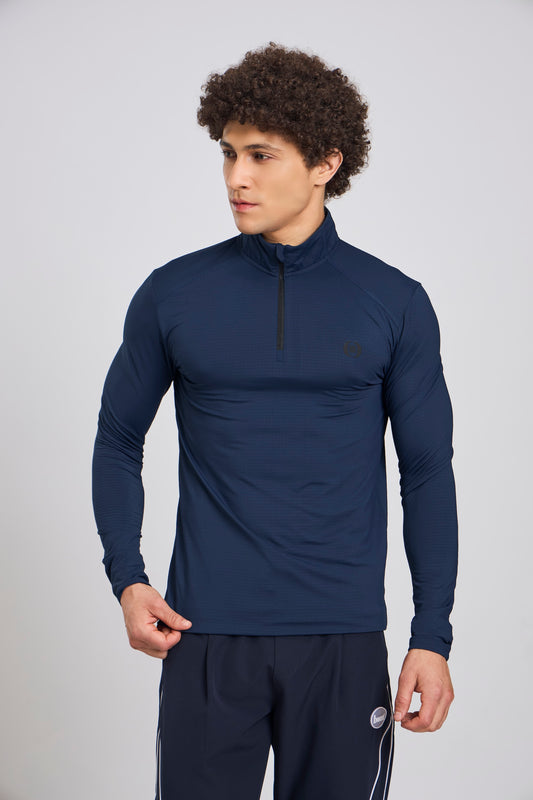 Bout Half Zipper Pullover - Navy Blue