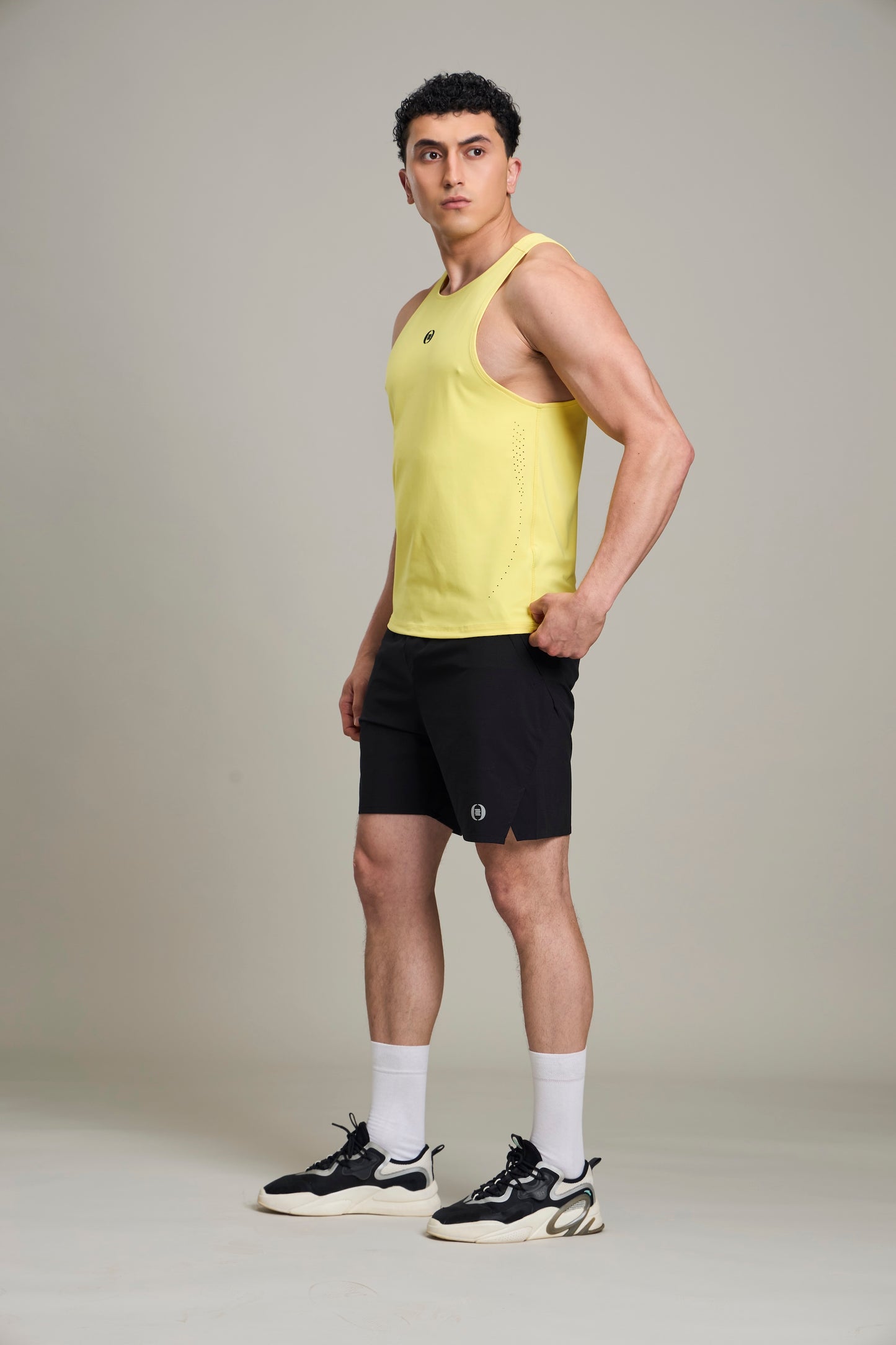 Bout Athletic Muscle Tank - Yellow