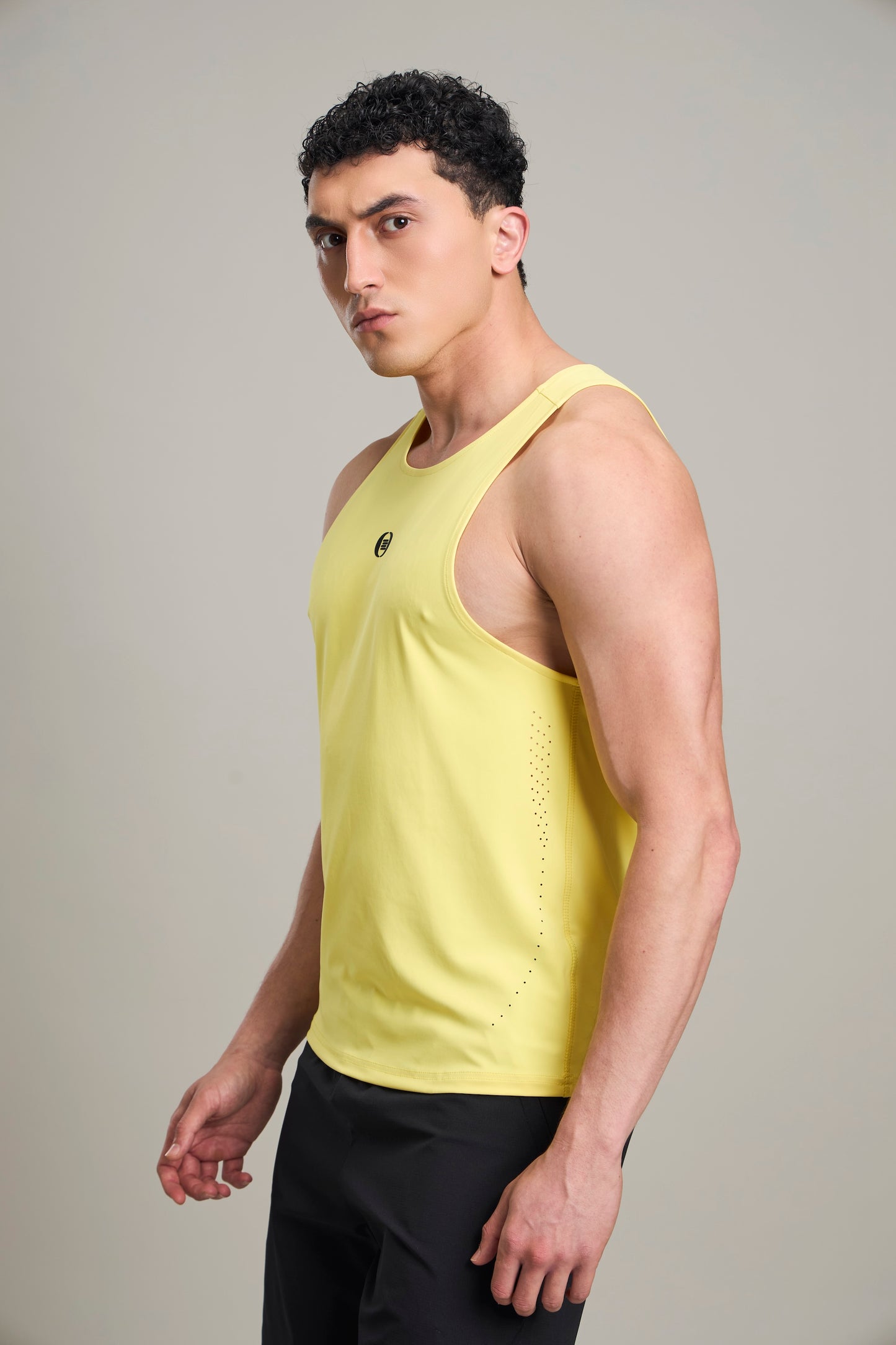Bout Athletic Muscle Tank - Yellow