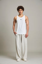 Bout Athletic Muscle Tank - White