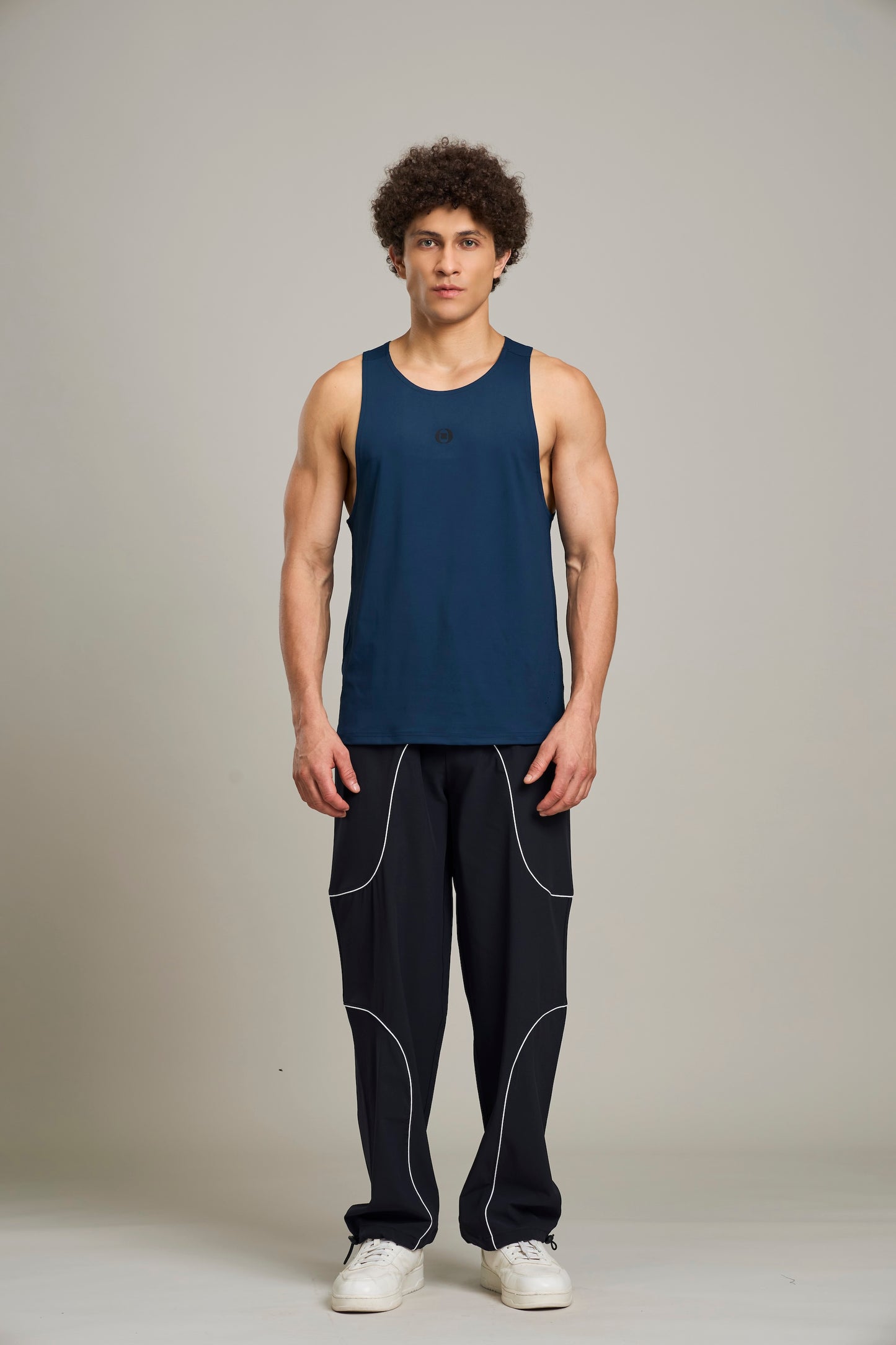 Bout Athletic Muscle Tank - Navy Blue