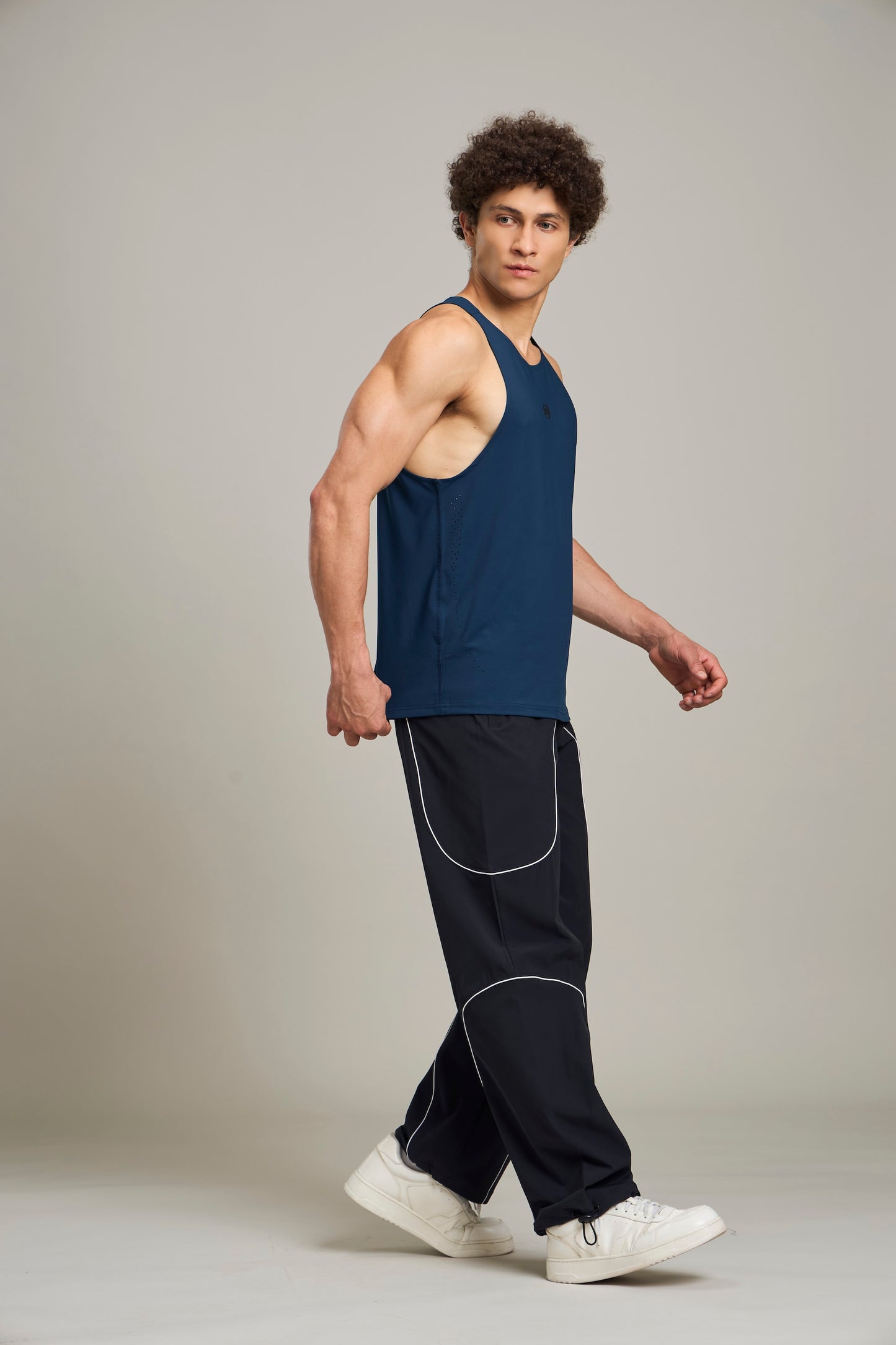 Bout Athletic Muscle Tank - Navy Blue