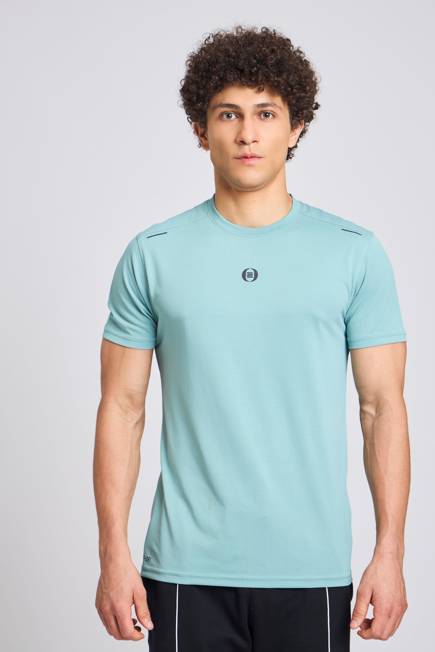 Bout Textured T-Shirt - Teal Blue