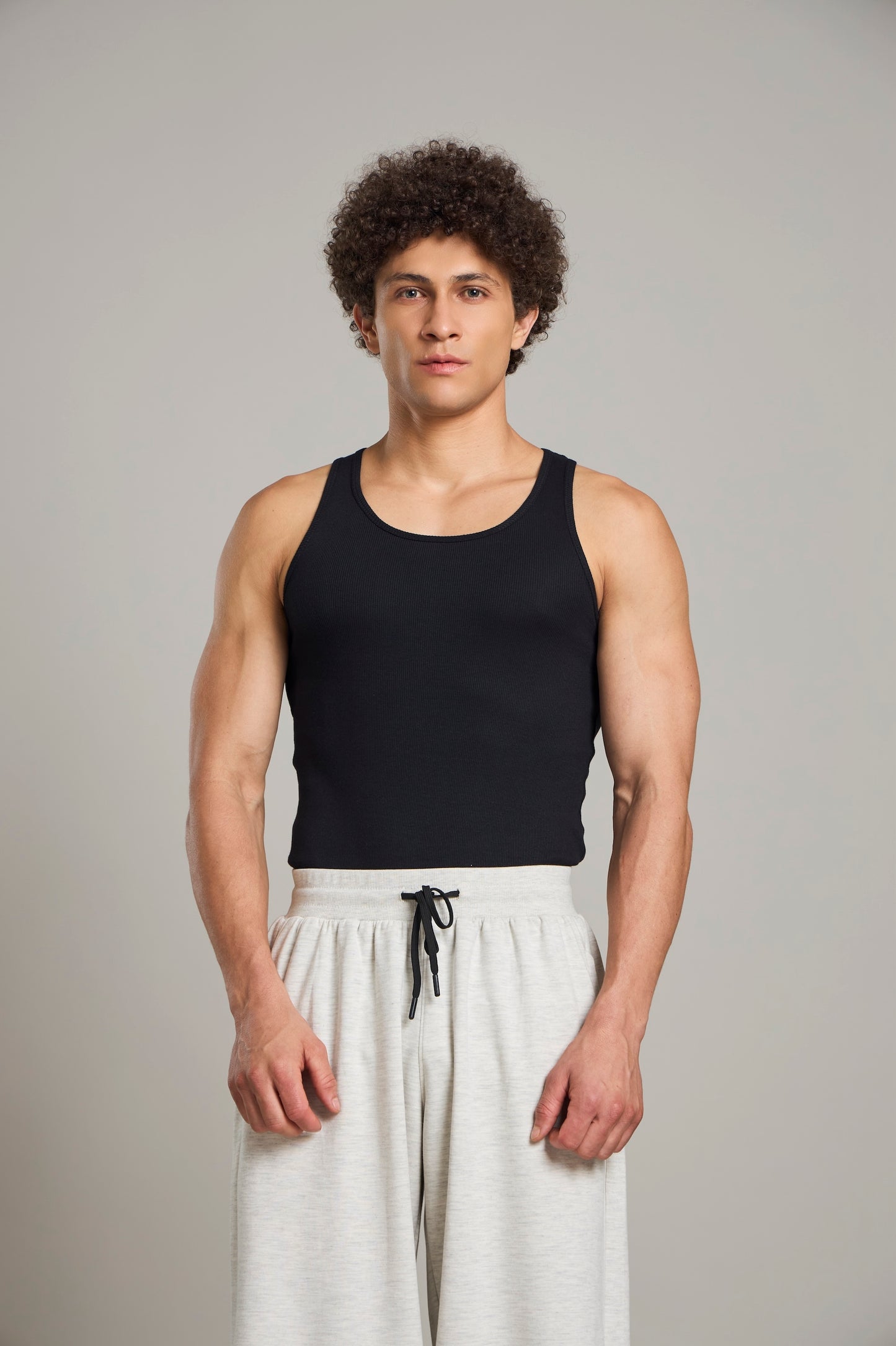 Bout Ribbed Cage Tank - Black