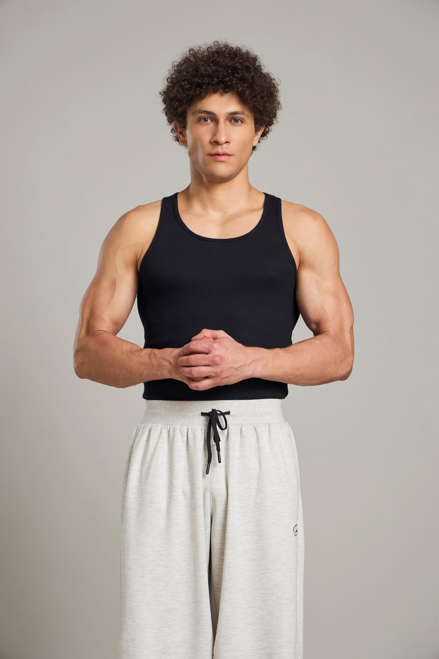 Bout Ribbed Cage Tank - Black