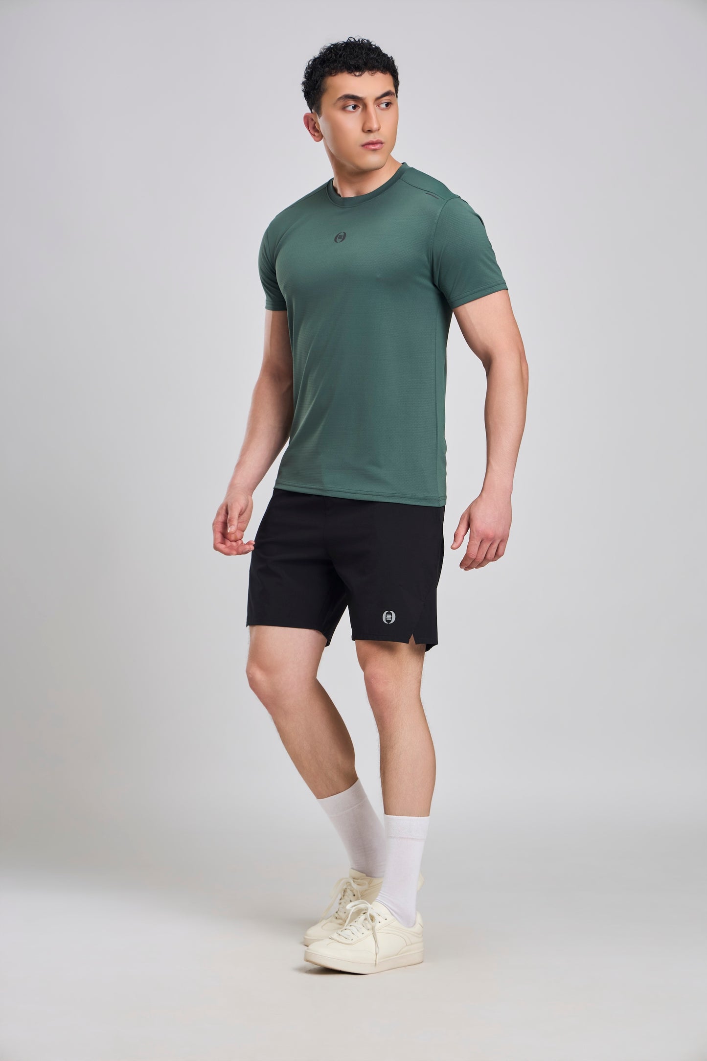 Bout Textured T-Shirt - Forest Green