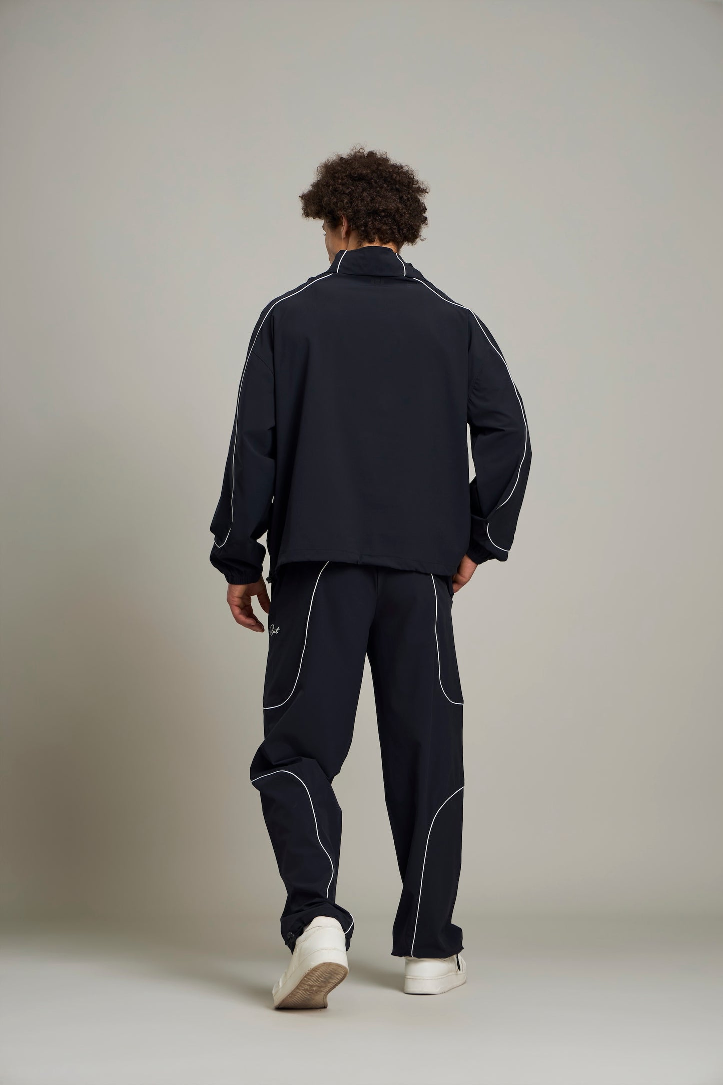 Bout Street Motion Tracksuit Set - Black