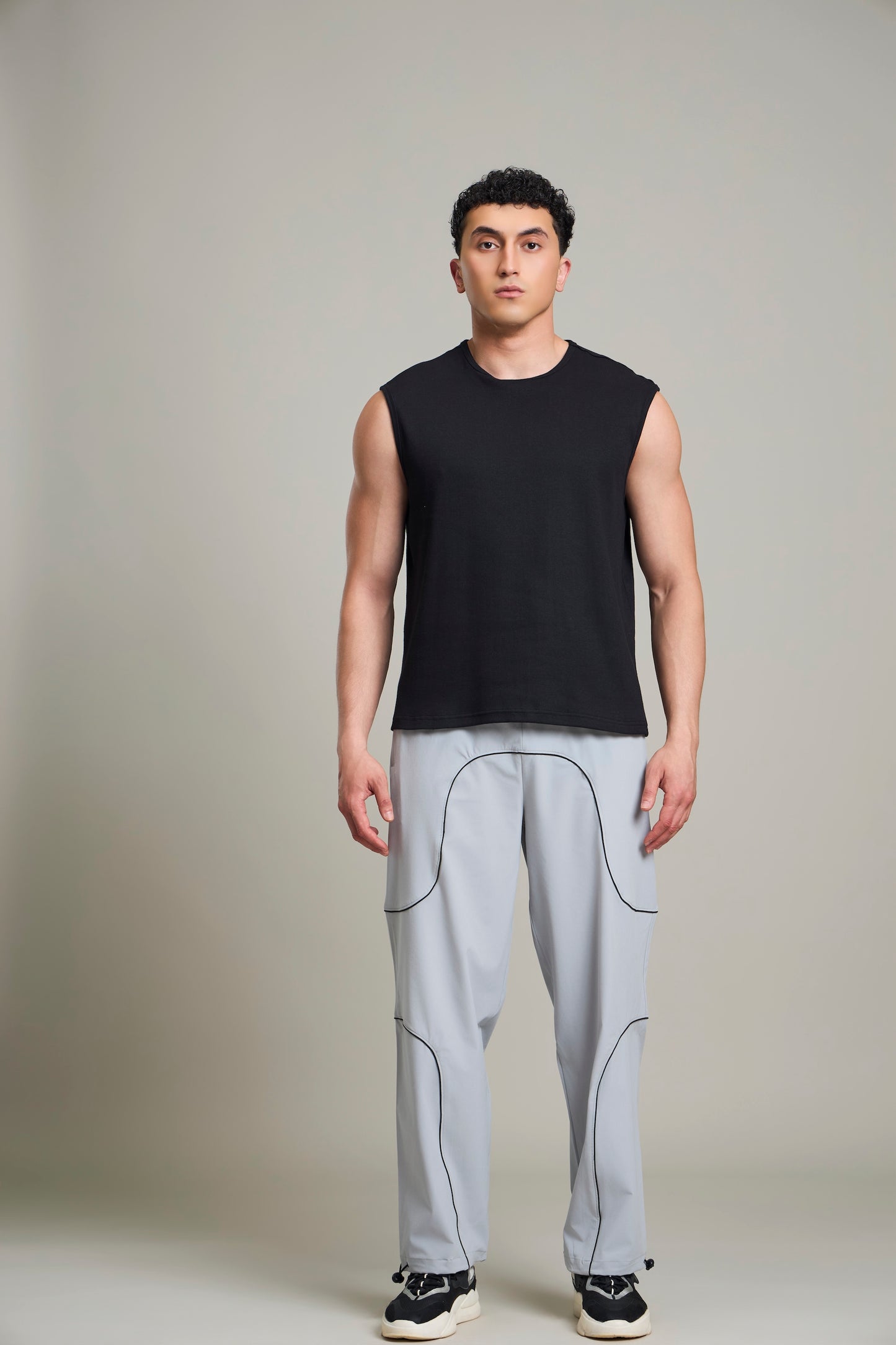 Bout Ribbed Muscle Tank - Black