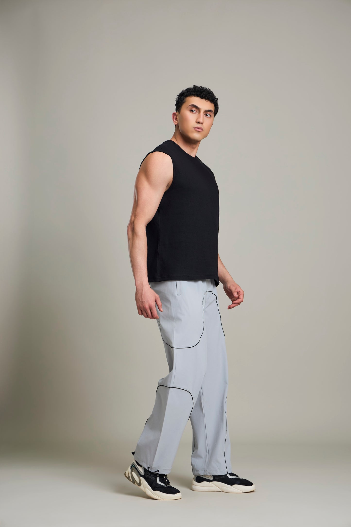 Bout Ribbed Muscle Tank - Black