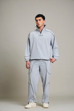 Bout Street Motion Tracksuit Set - Cool Grey