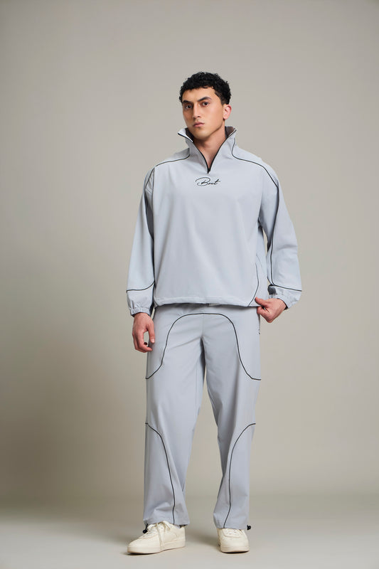 Bout Street Motion Tracksuit Set - Cool Grey