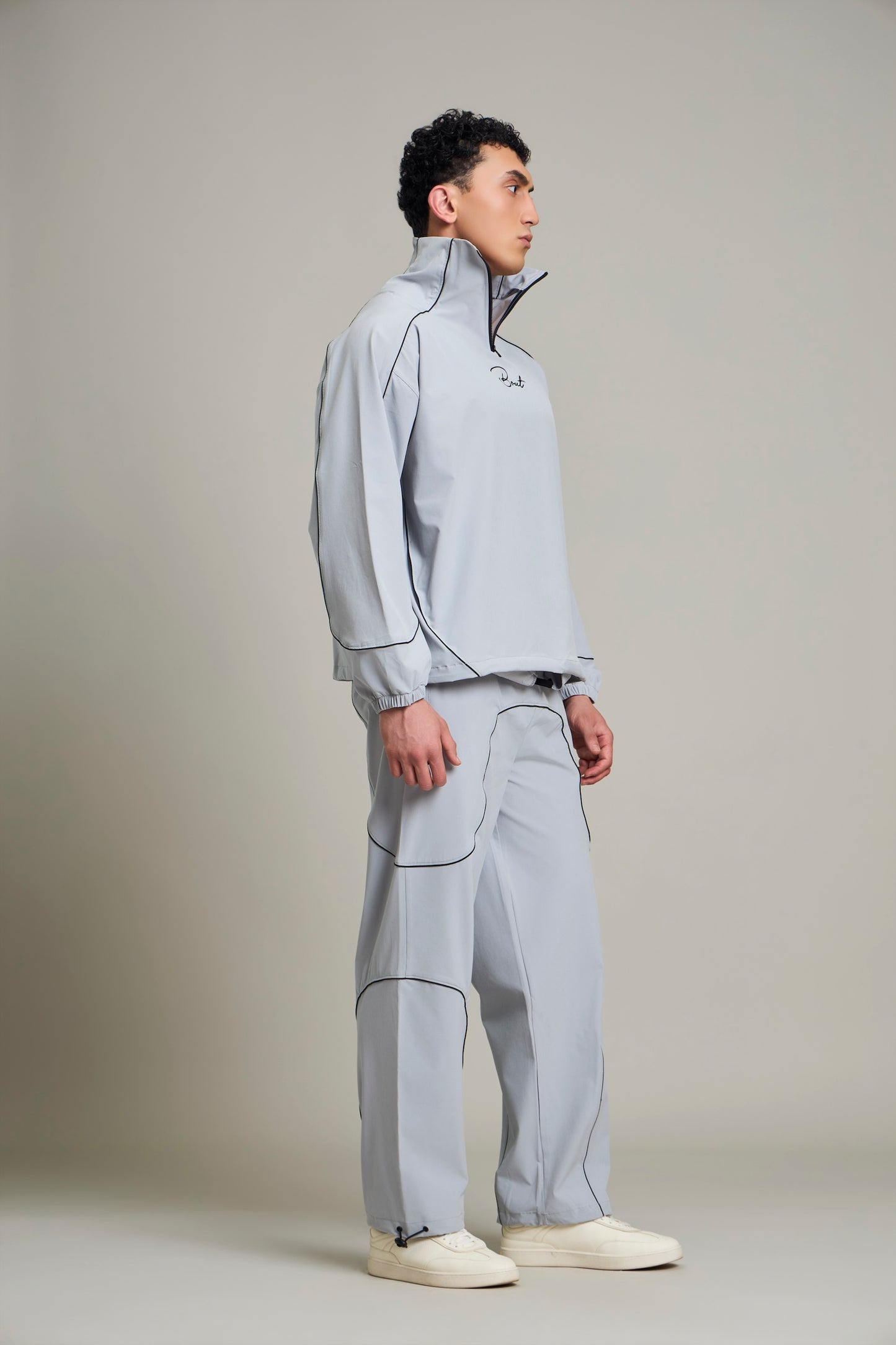Bout Street Motion Tracksuit Set - Cool Grey