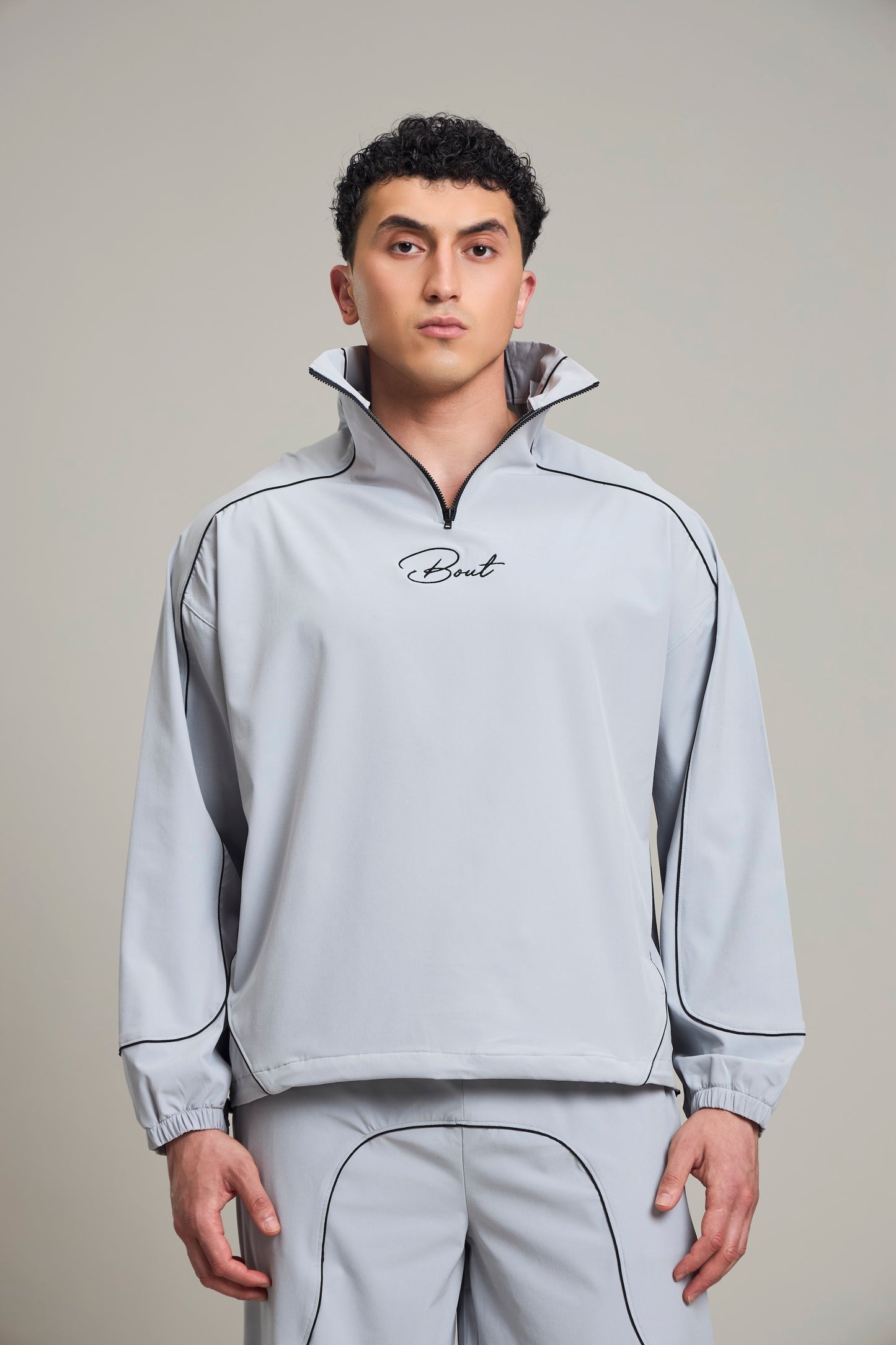 Bout Street Motion Tracksuit Set - Cool Grey