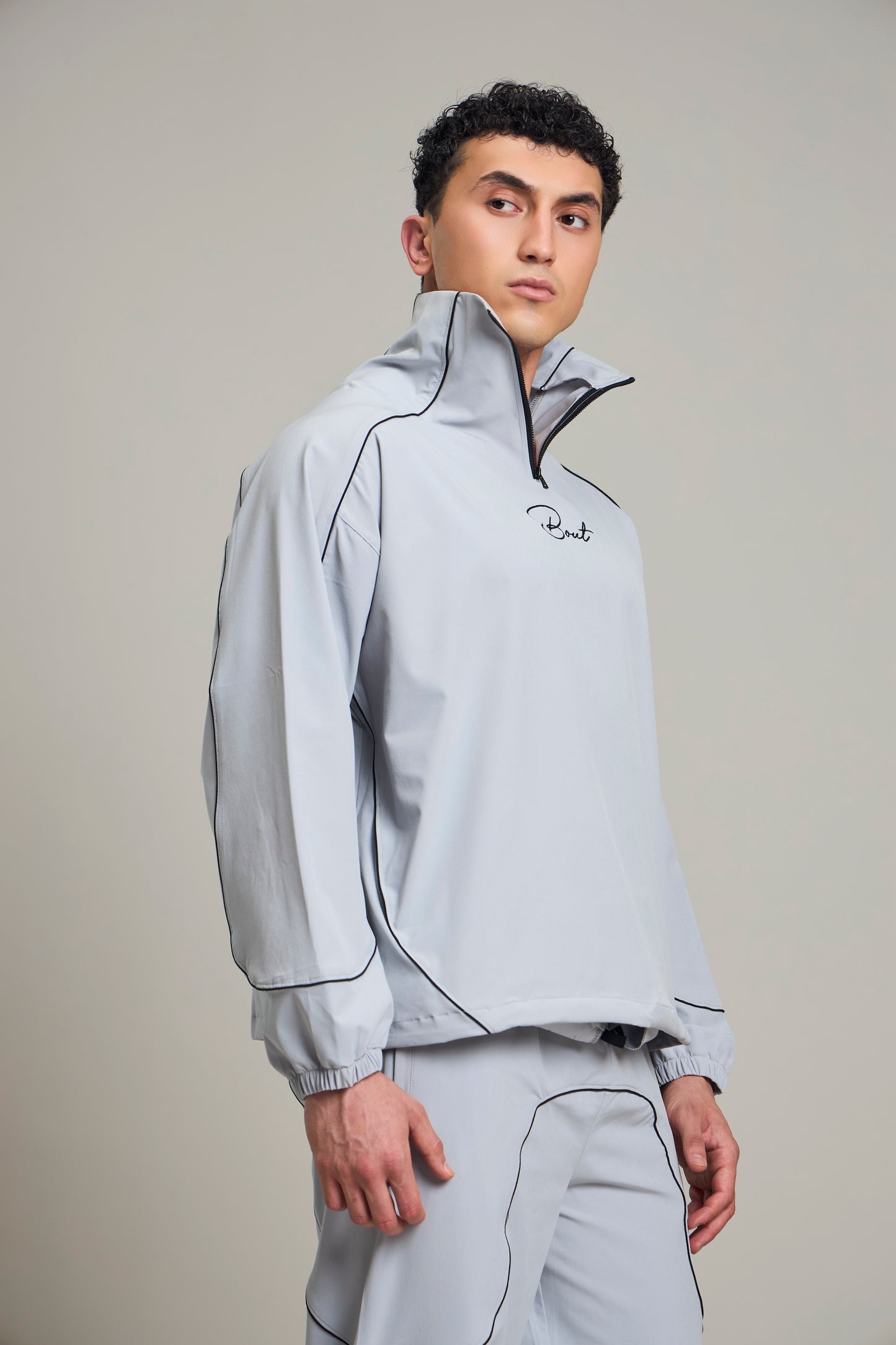 Bout Street Motion Tracksuit Set - Cool Grey