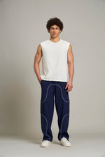 Bout Ribbed Muscle Tank - Off White