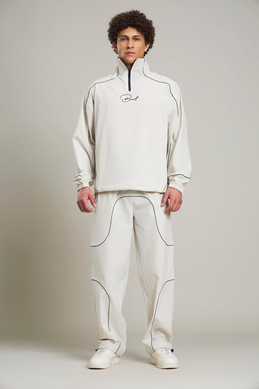 Bout Street Motion Tracksuit Set - Off White
